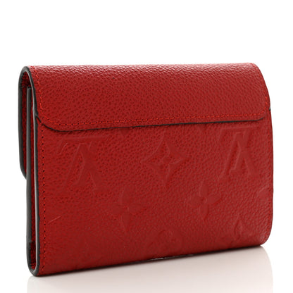 Louis Vuitton Empreinte Pont-Neuf Compact Wallet Cherry 3 of 6