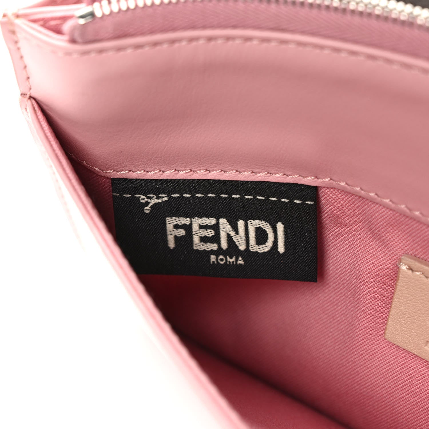 Fendi Vitello Century Hypnoteyes Tube Wallet On Chain Bubblegum 6 of 10