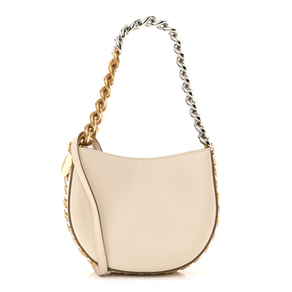 Stella McCartney Eco Alter Nappa Frayme Shoulder Bag Pure White 1 of 12