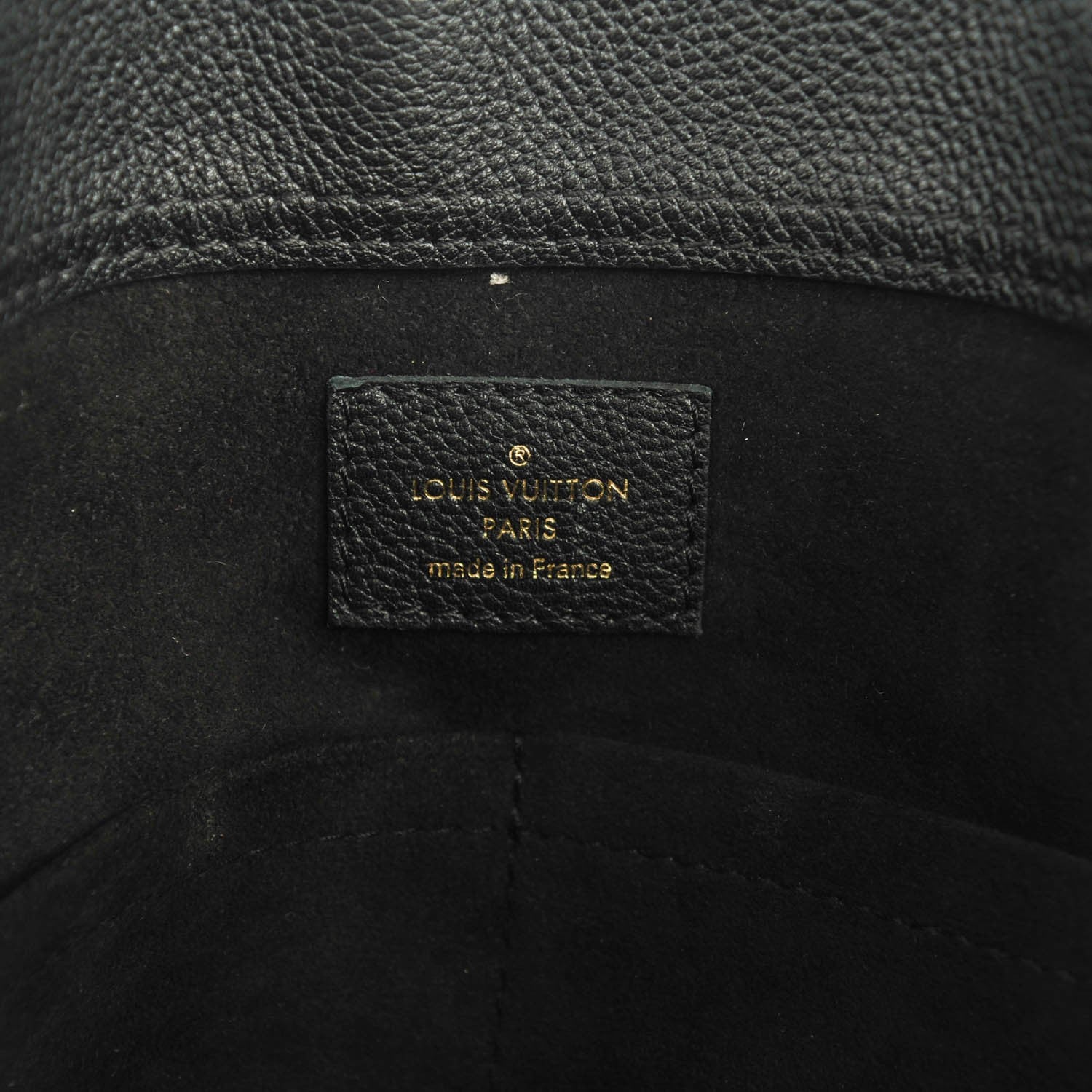 Louis Vuitton Monogram Pallas Shopper Black 6 of 7