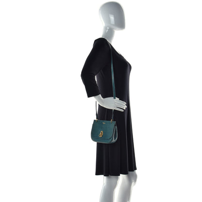 Mulberry Lizard Embossed Calfskin Small Amberley Satchel Frozen 2 of 15