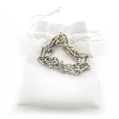 David Yurman Sterling Silver Cable Classics Figaro Chain Necklace 4 of 4