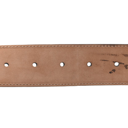 Gucci Calfskin Interlocking G 37mm Belt 95 38 Black 3 of 6
