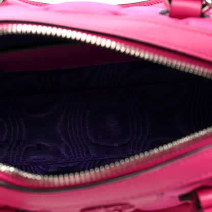Gucci Nylon Calfskin Enamel GG Matelasse Mini Bowler Bag Lovely 5 of 9