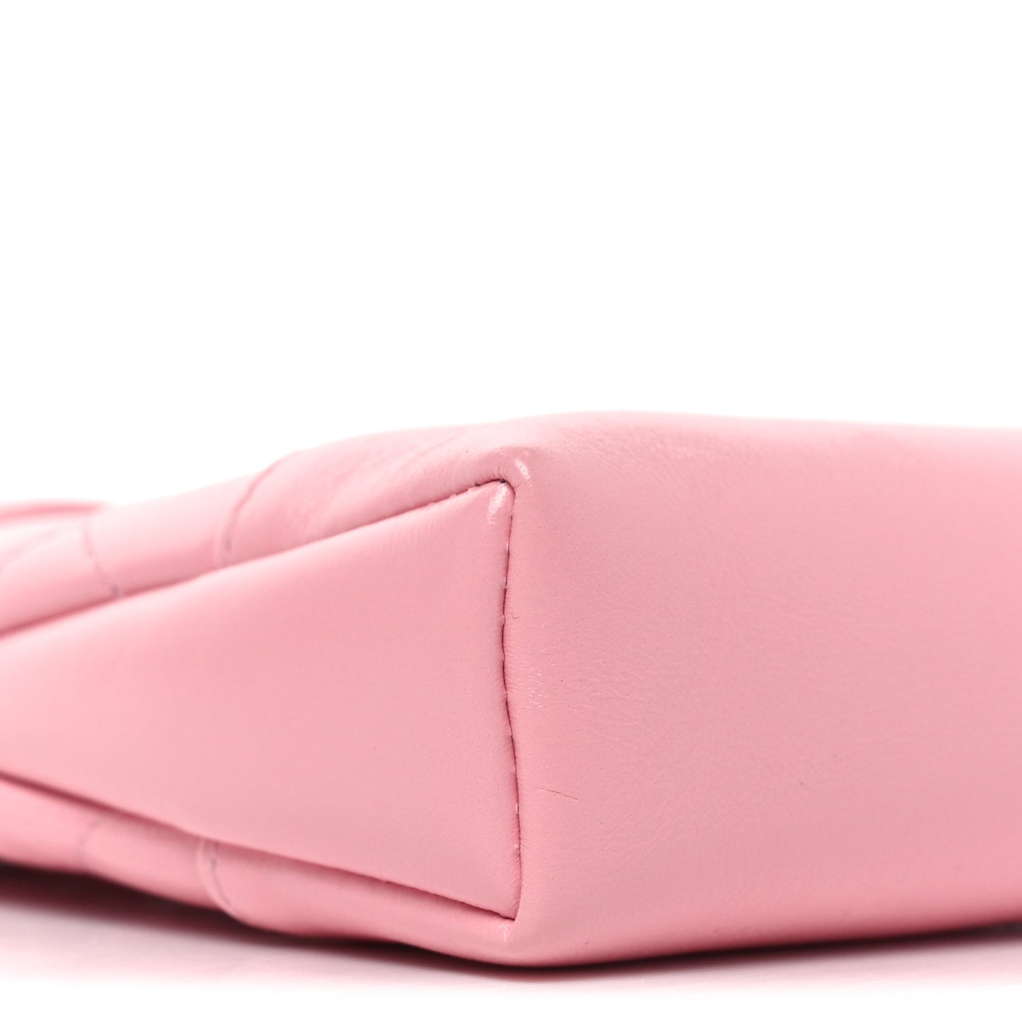 Shiny Lambskin Quilted Nano 31 Shopping Bag Pink