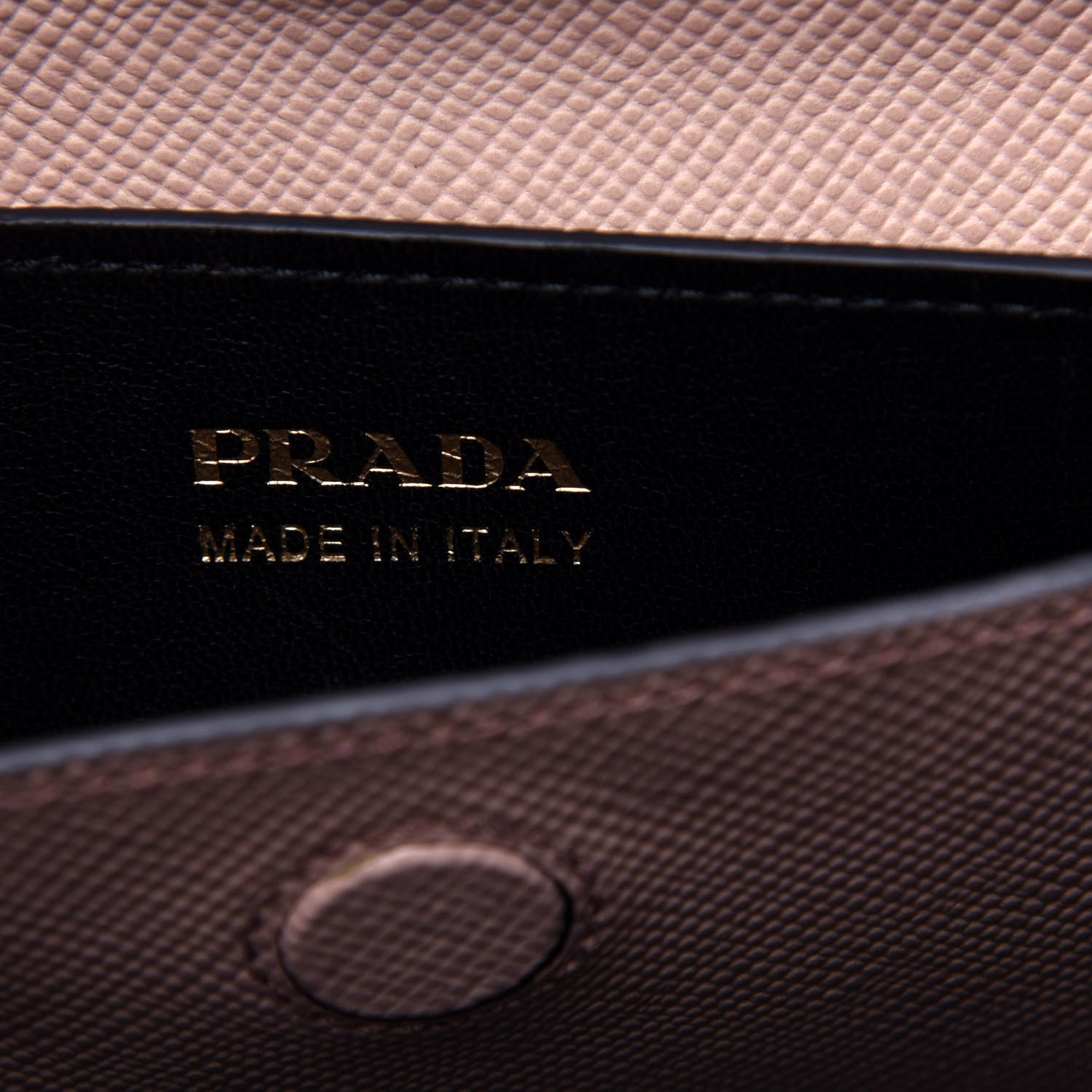 Prada Saffiano Cuir Small Double Bag Cammeo Black 7 of 11