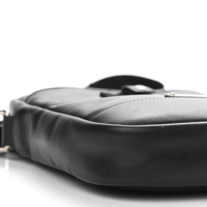 Saint Laurent Calfskin Rivington Race Pouch Black 8 of 10