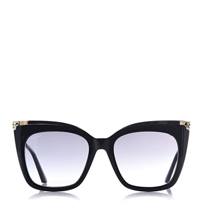 Cartier Panthere De Sunglasses Black 2 of 7