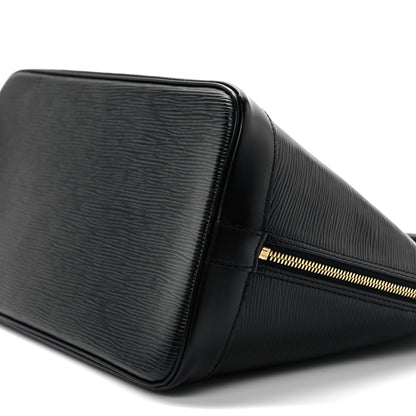 Louis Vuitton Epi Alma PM Black 7 of 10