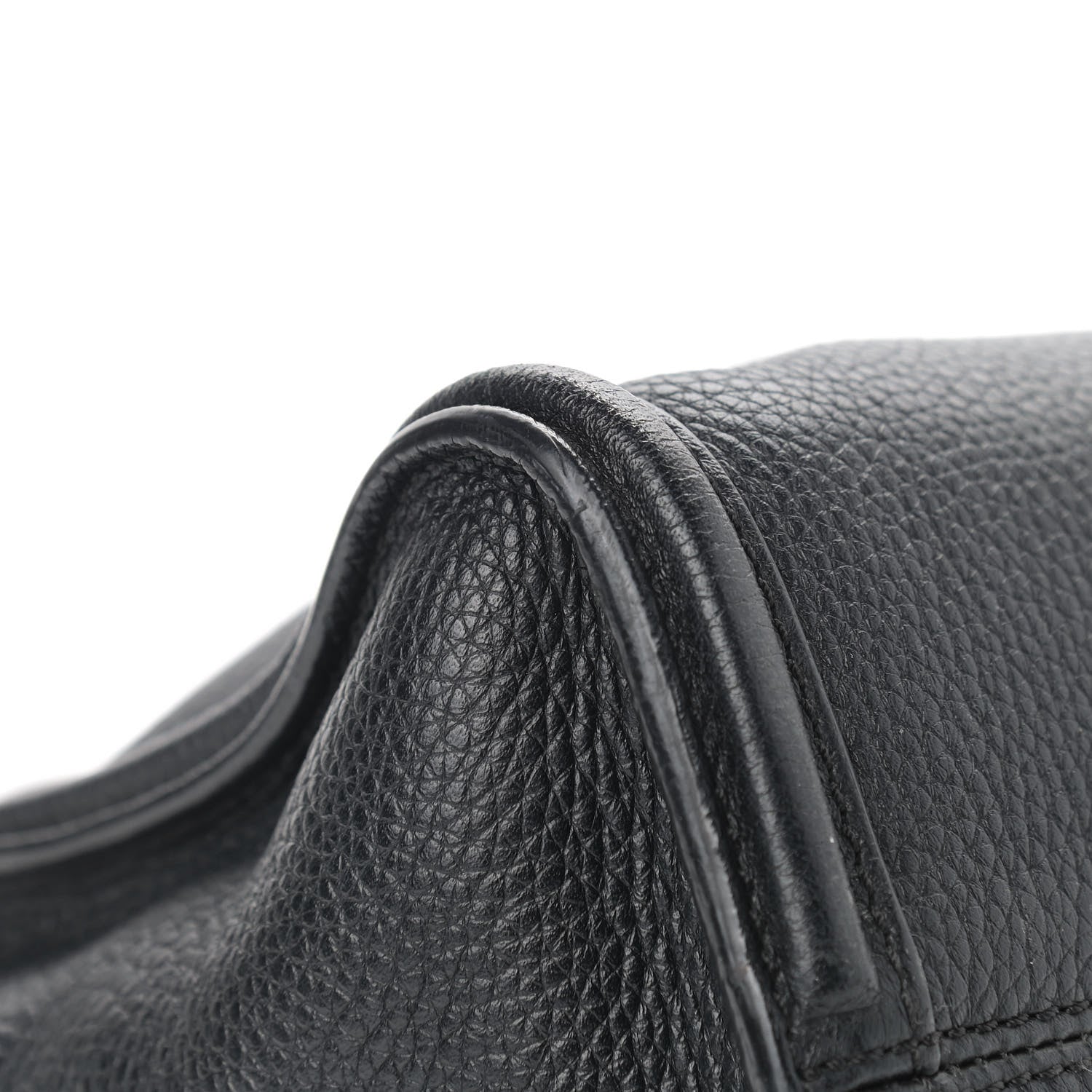 Alexander McQueen Pebbled Calfskin Mini Skull Padlock Zip Around Tote Black 10 of 12