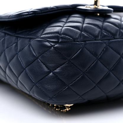 Chanel Lambskin Quilted Large In Seoul Backpack Navy 7 of 12