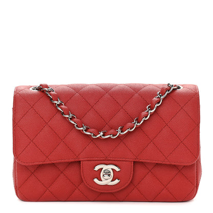 Chanel Caviar Quilted Mini Rectangular Flap Red 1 of 11