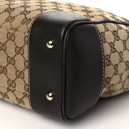 Gucci Monogram Web Medium Mayfair Tote Dark Brown 10 of 11