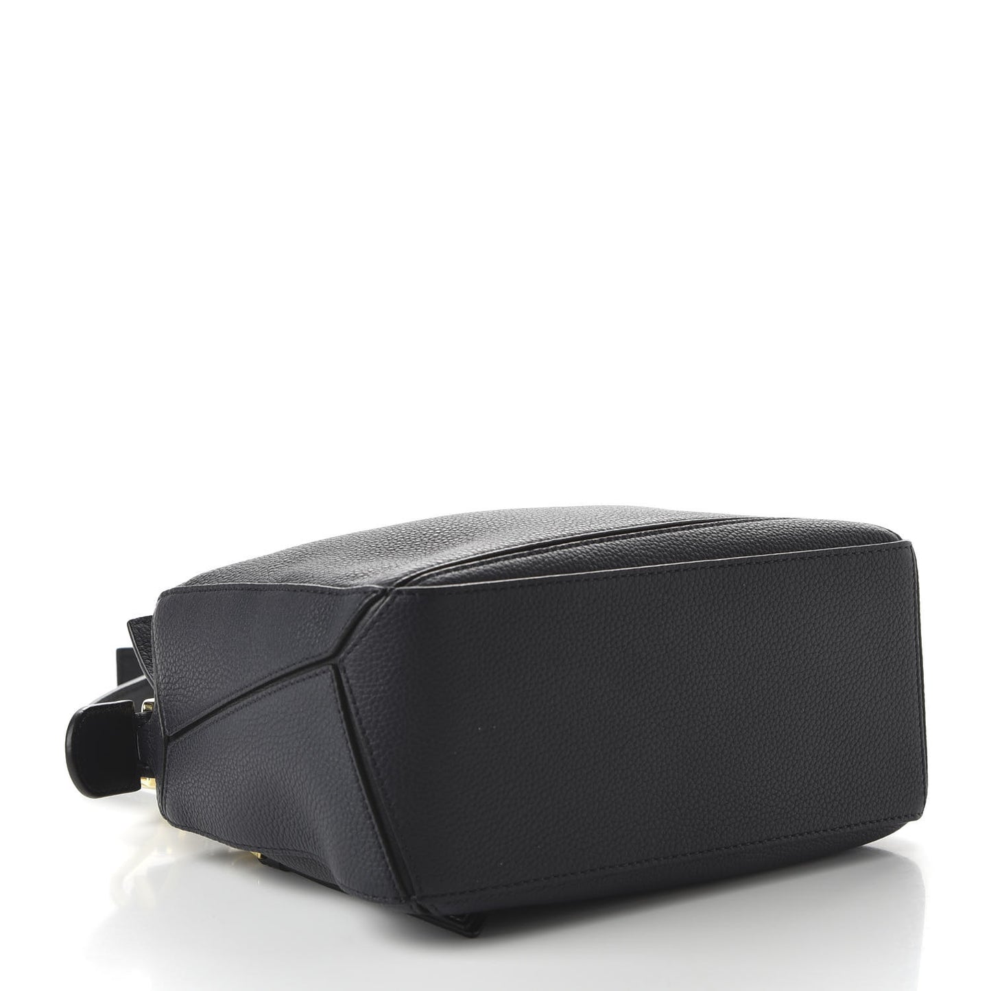 Calfskin Small Puzzle Bag Midnight Blue Black