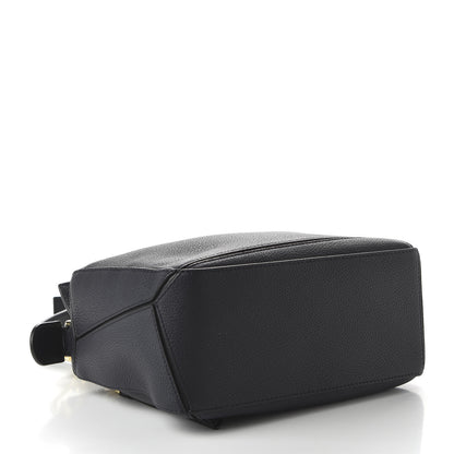 Loewe Calfskin Small Puzzle Bag Midnight Blue Black 6 of 19