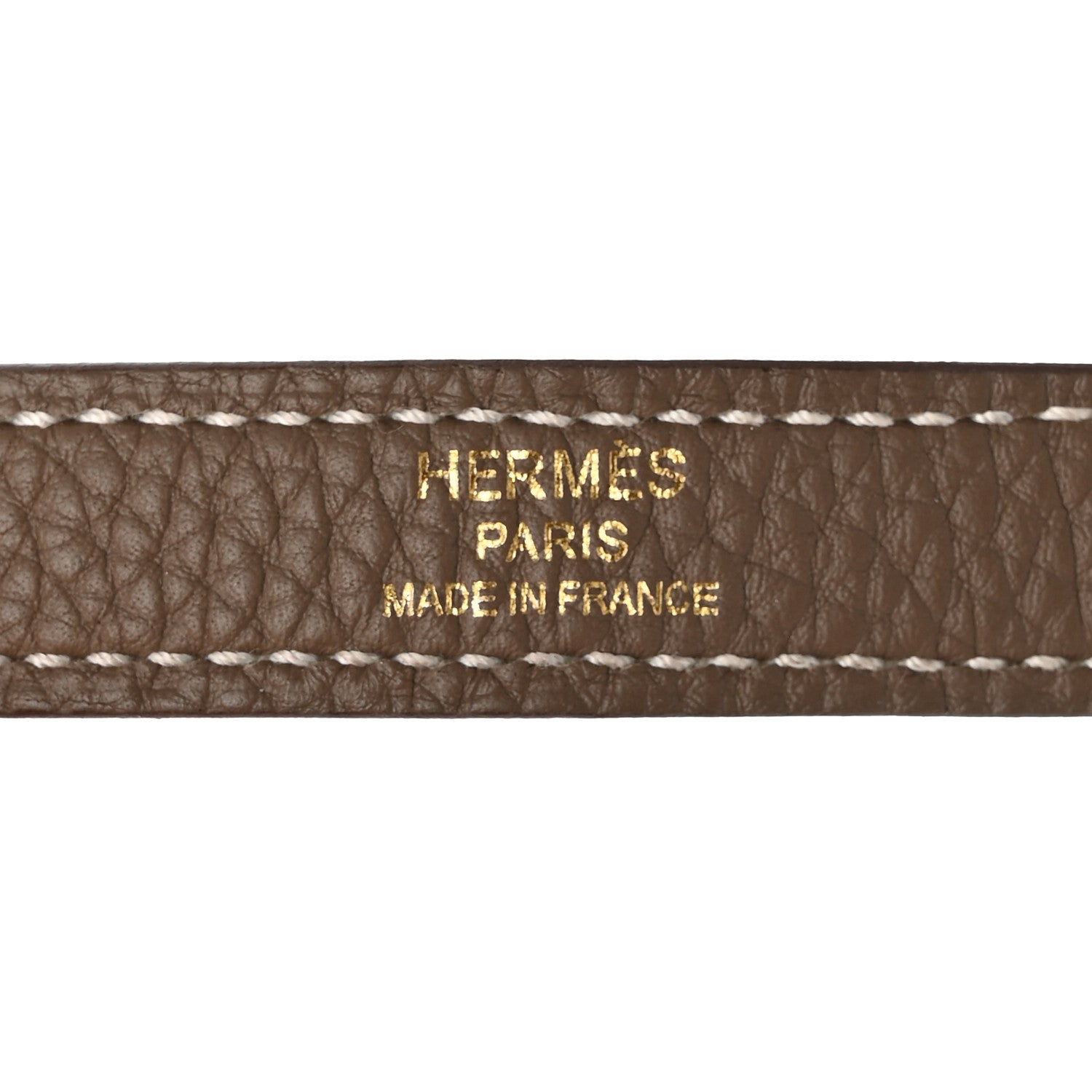 Hermes Togo Kelly Retourne 28 Etoupe 10 of 13