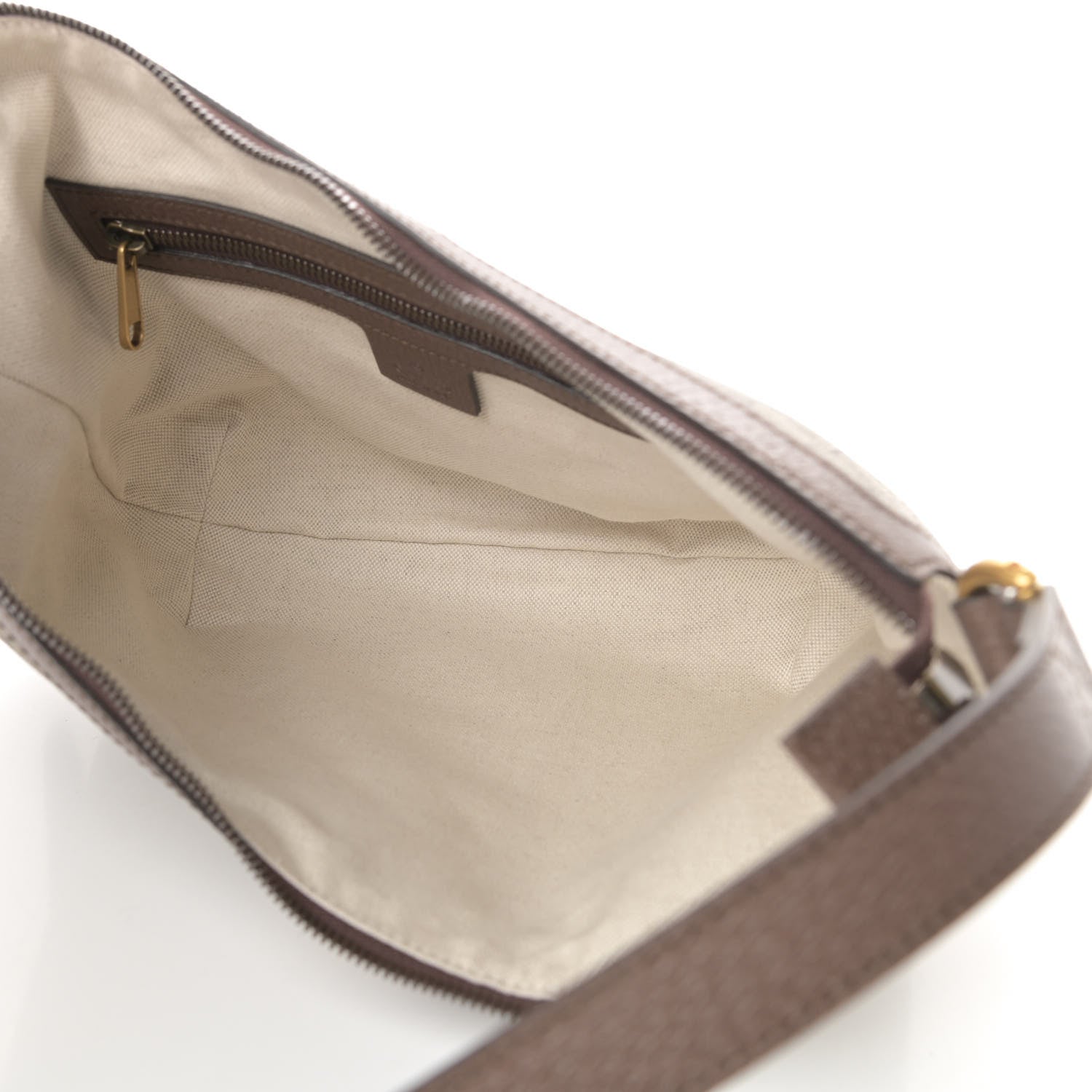 Gucci GG Supreme Monogram Web Small Ophidia Half Moon Hobo Brown 5 of 10