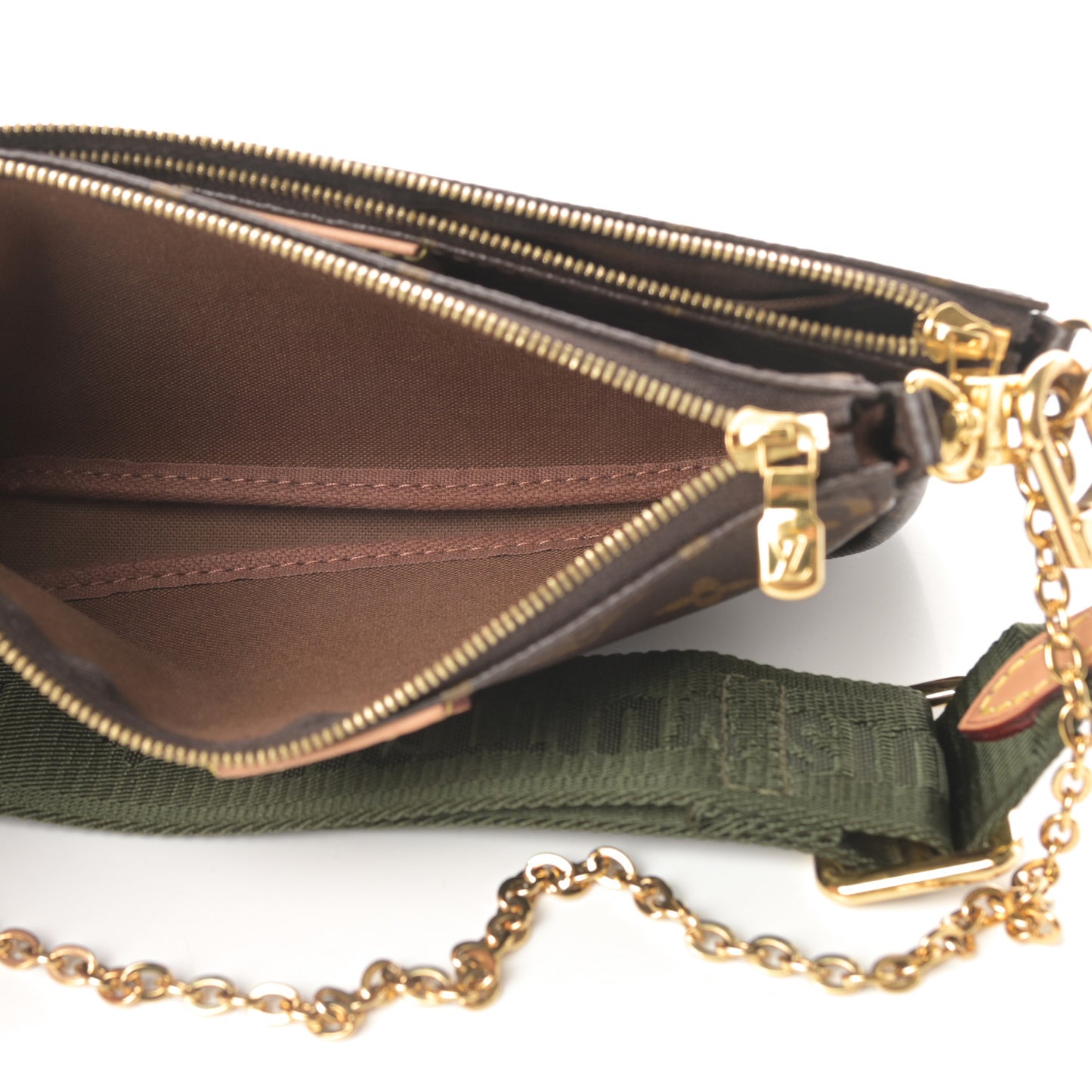 Monogram Multi Pochette Accessories Kaki