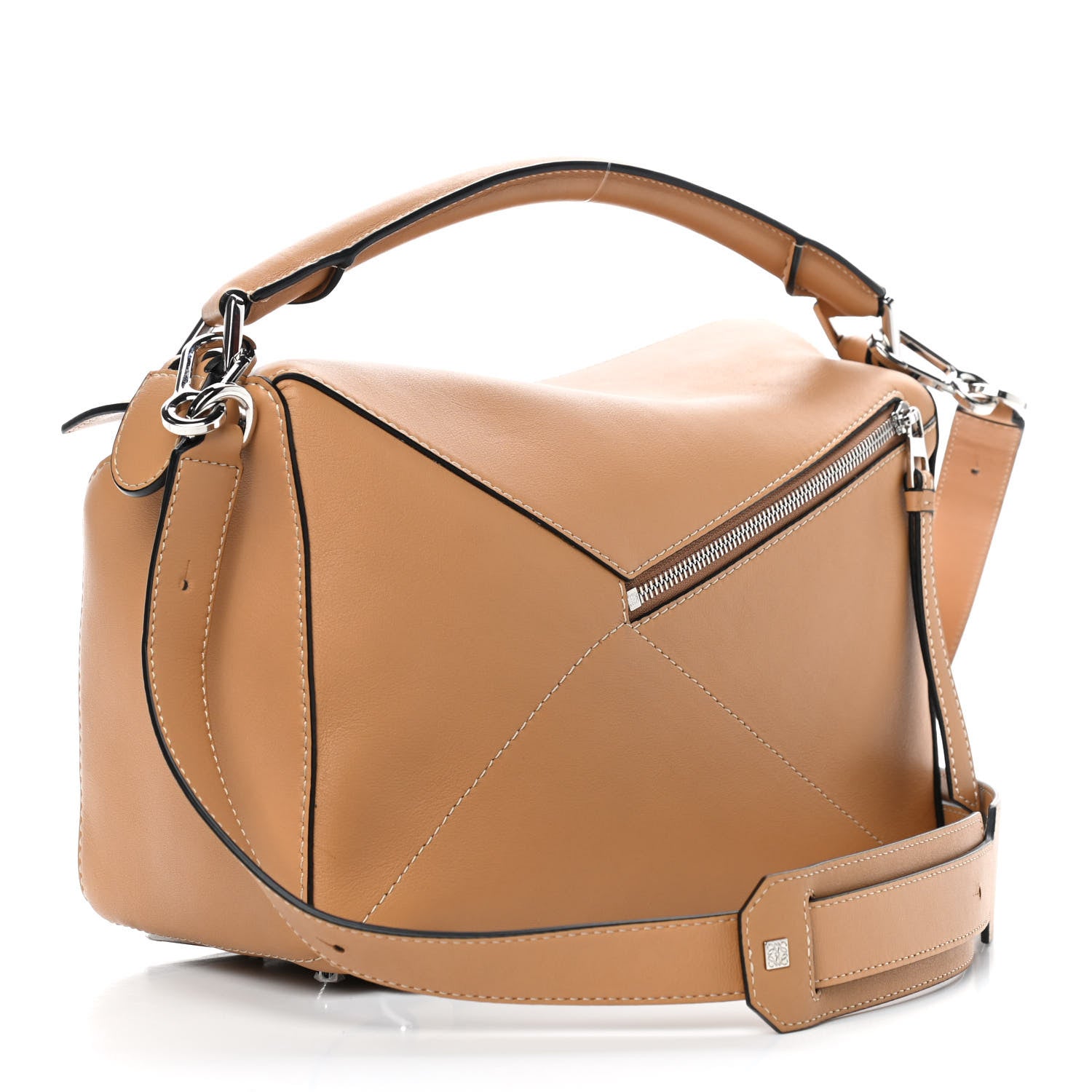 Loewe Calfskin Medium Puzzle Bag Warm Desert 2 of 7
