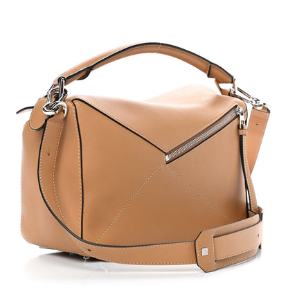 Loewe Calfskin Medium Puzzle Bag Warm Desert 2 of 7