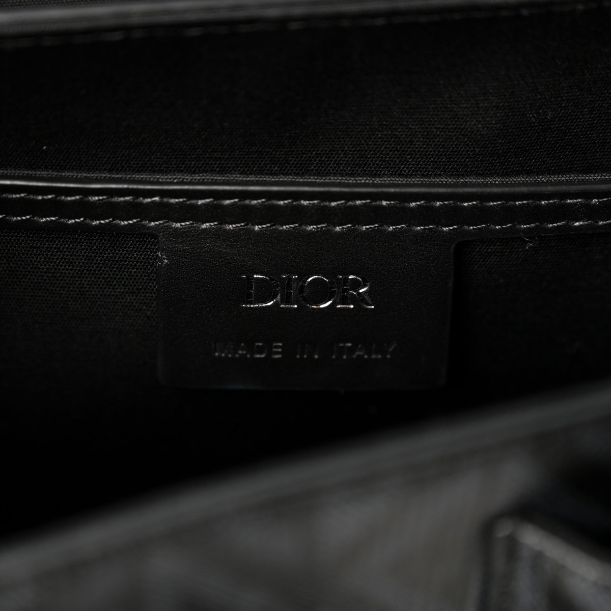 Coated Canvas CD Diamond Hit The Road Bag Black