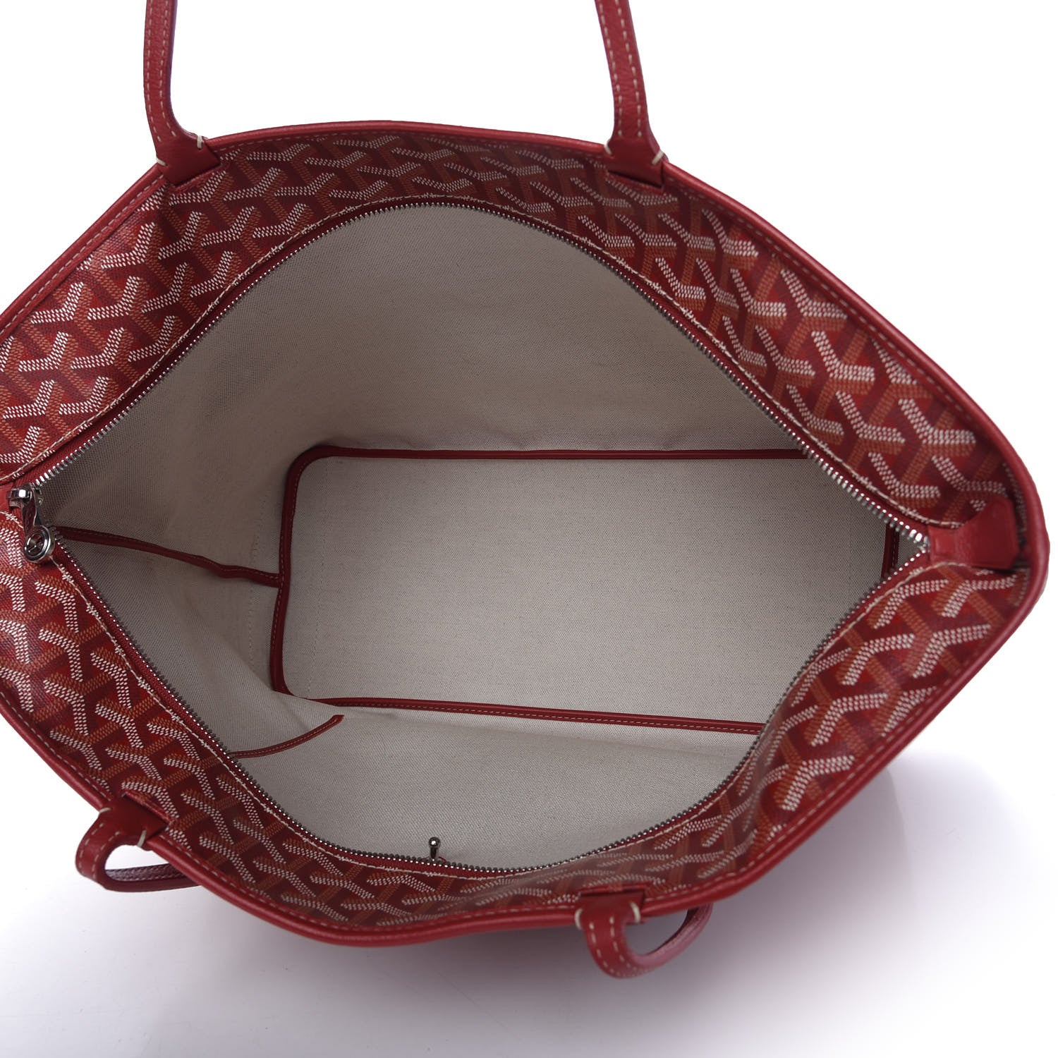 Goyard Goyardine Artois MM Red 5 of 10