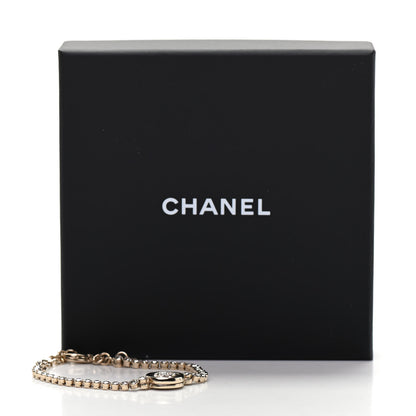 Chanel Crystal CC Chain Bracelet Gold 5 of 5