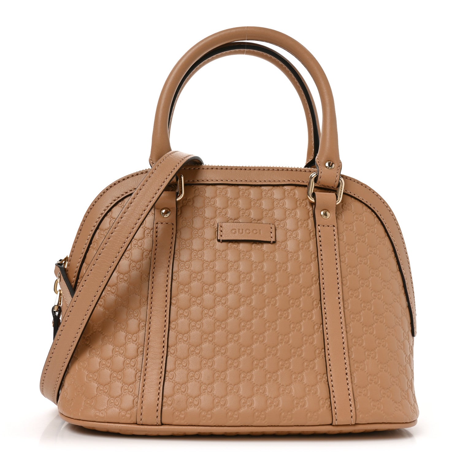 Gucci Soft Microguccissima Mini Dome Bag Camelia 1 of 10