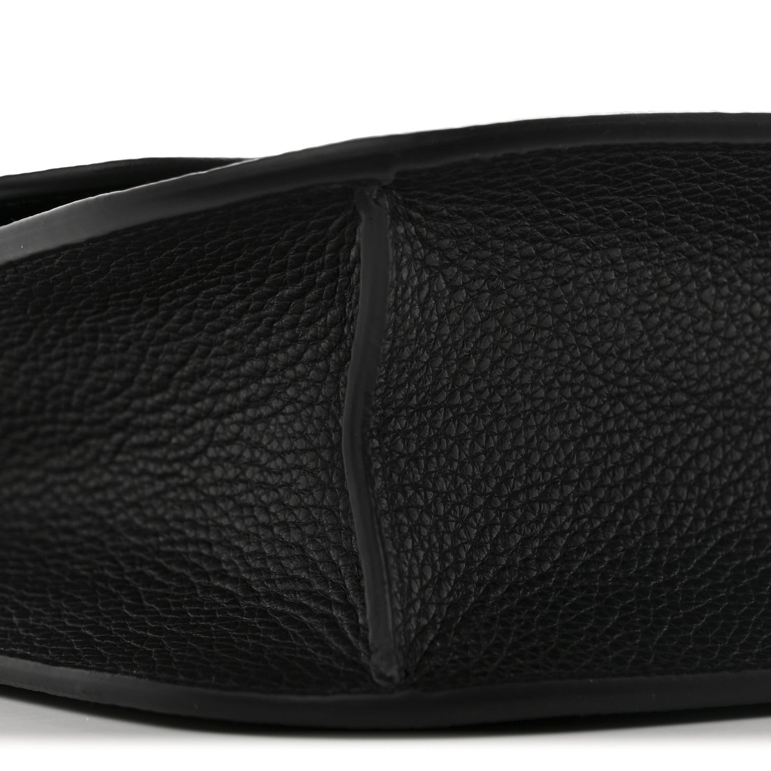 Salvatore Ferragamo Hammered Calfskin Round Gancini Crossbody Bag Black 8 of 9
