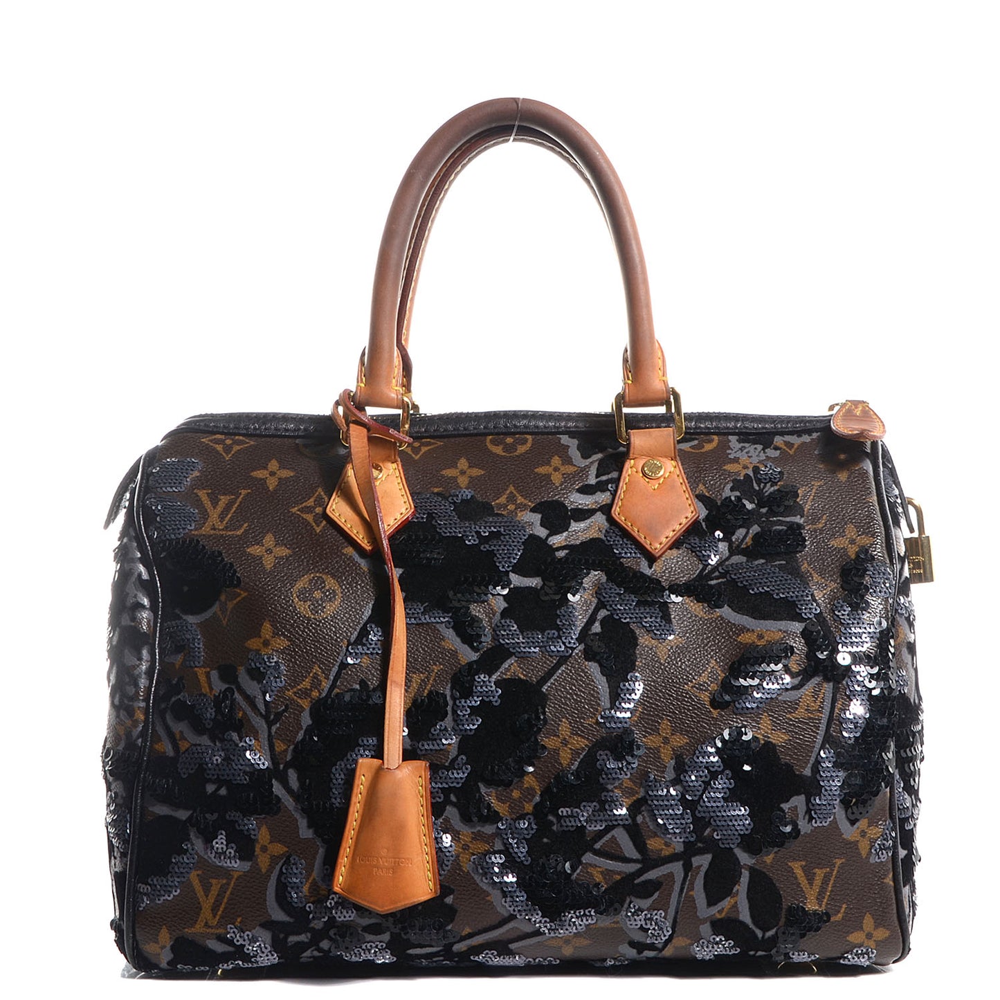 Monogram Fleur De Jais Sequins Speedy 30