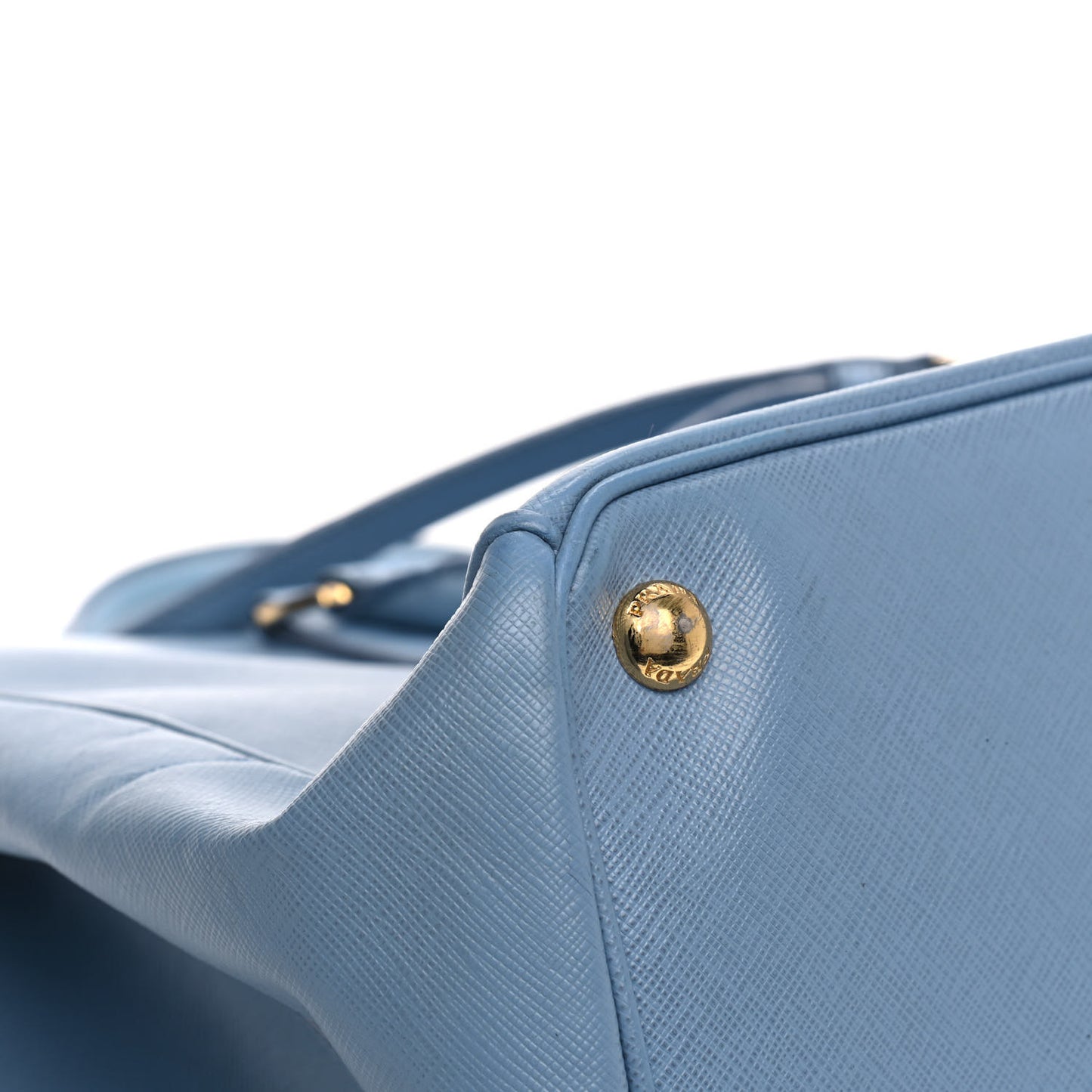 Saffiano Medium Galleria Double Zip Tote Aviazione