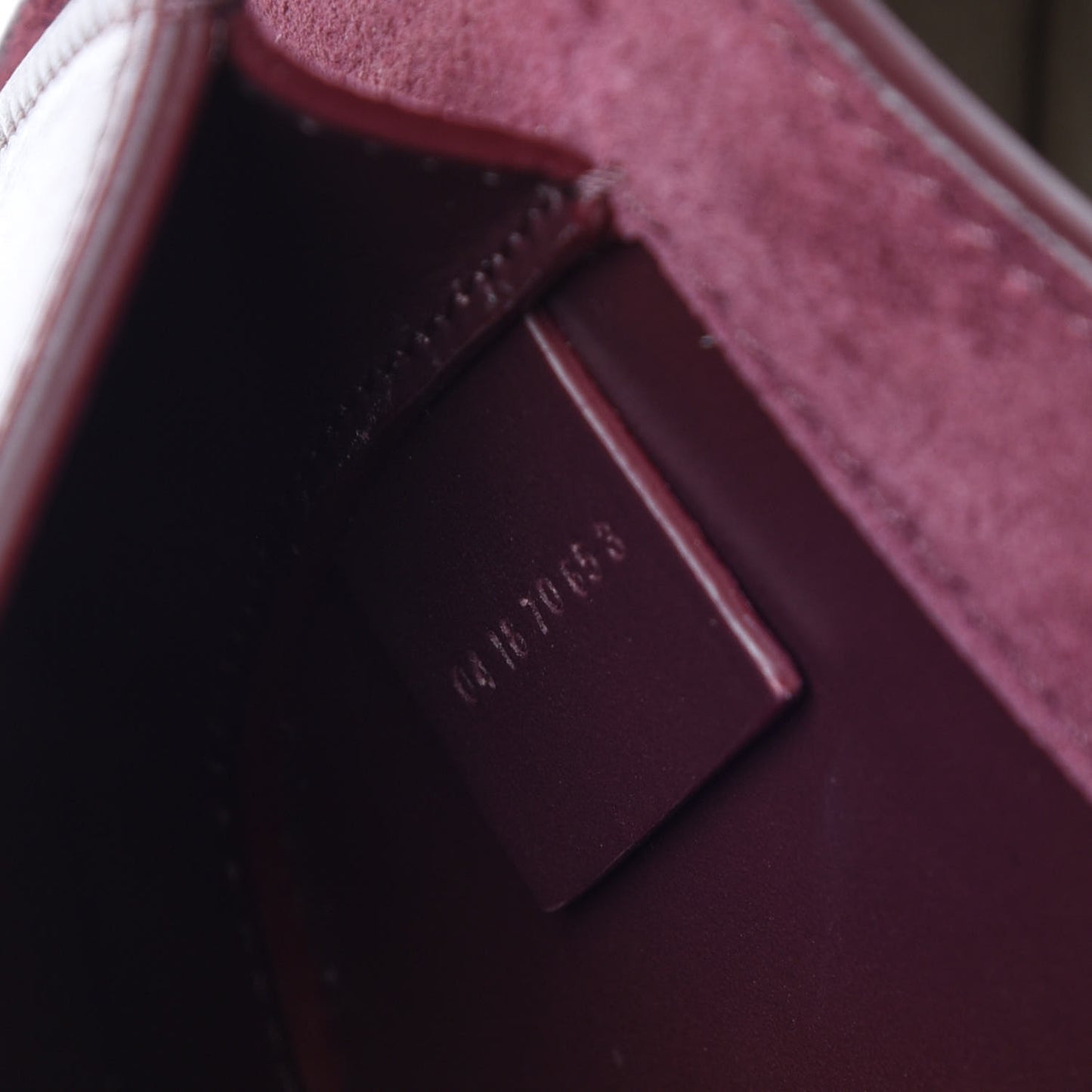 Calfskin Small Tess Bag Burnt Brown