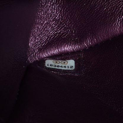 Chanel Aged Calfskin 2.55 Reissue 224 Flap Metallic Purple 7 of 8