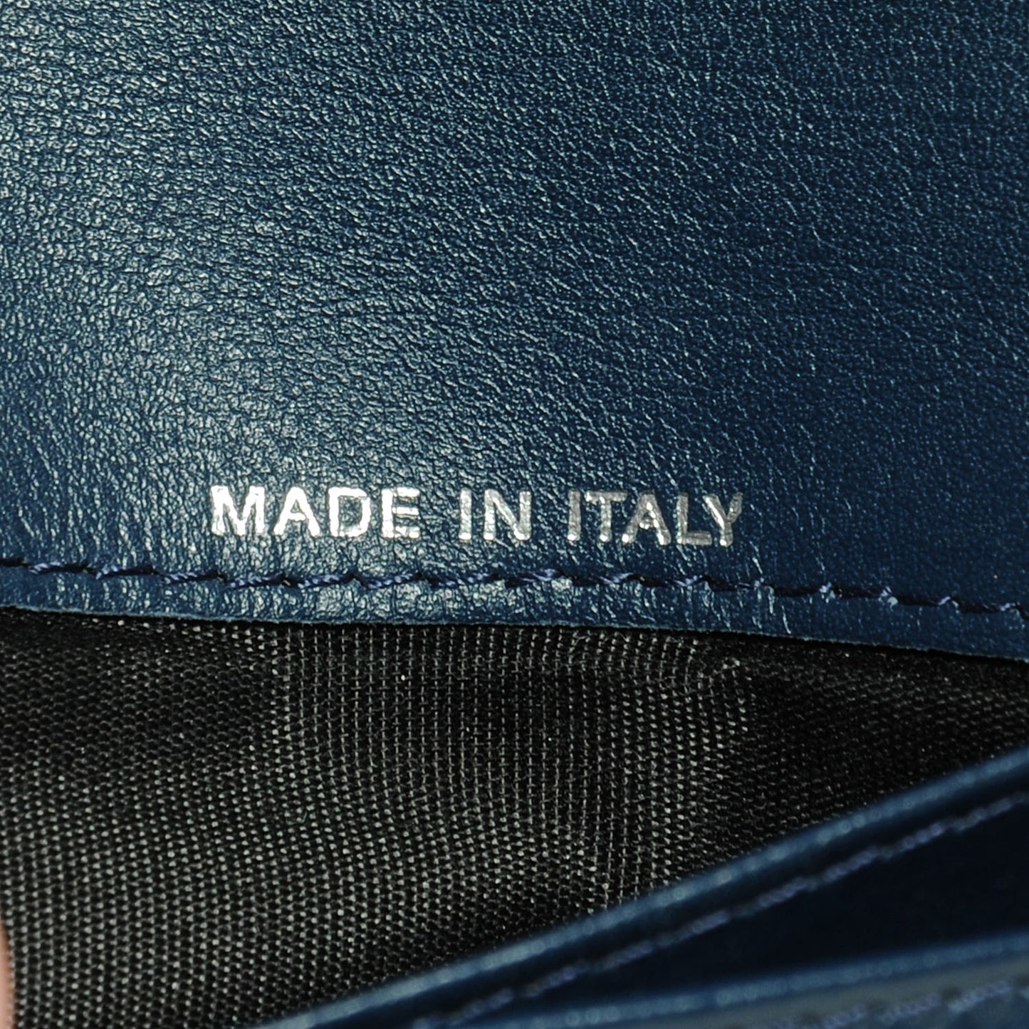 Caviar CC French Wallet Navy