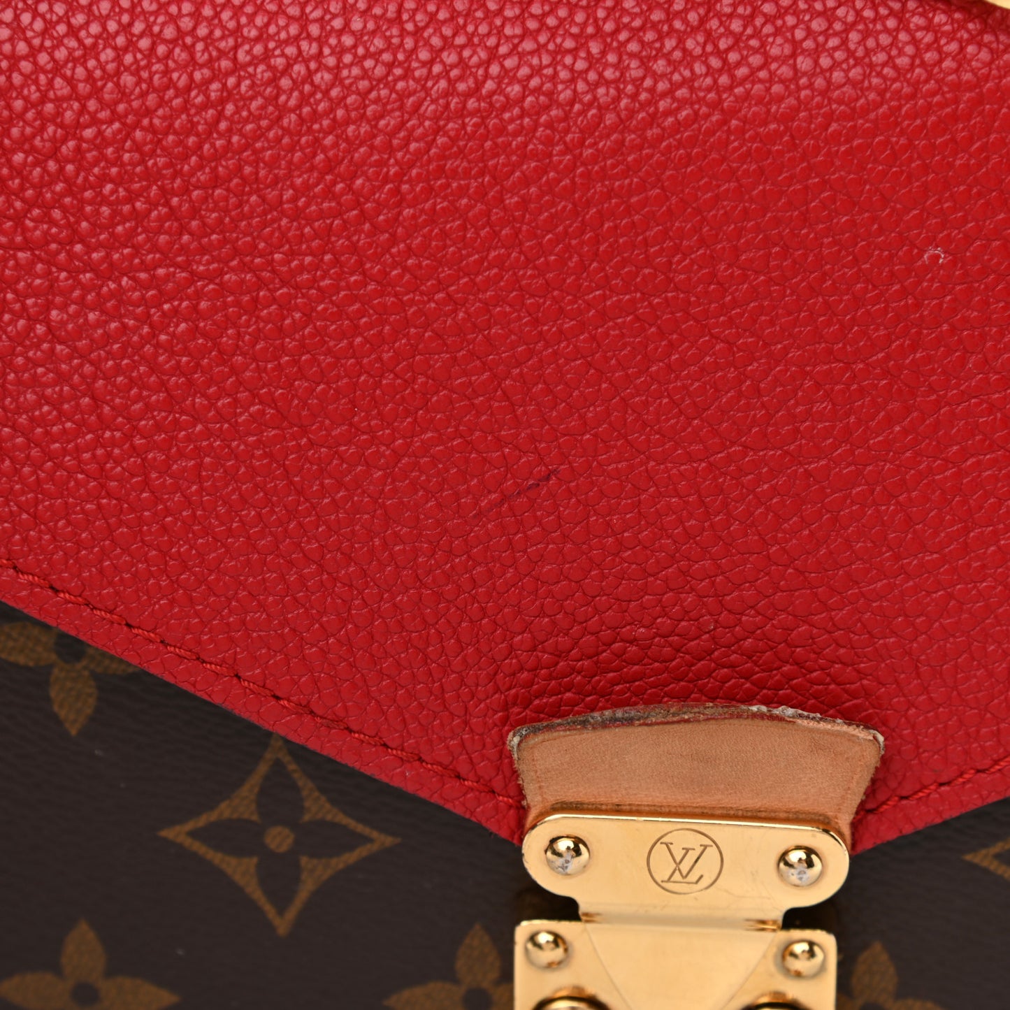 Monogram Pallas Chain Cherry