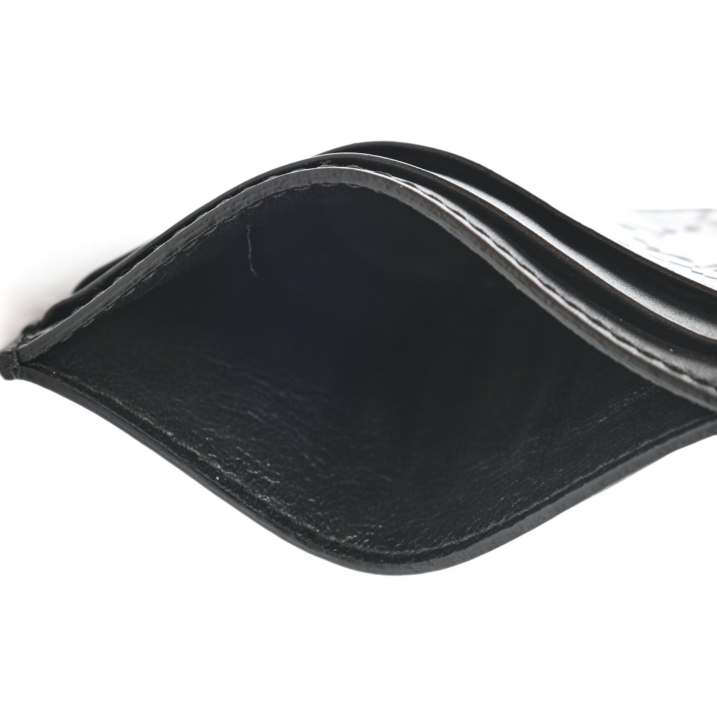 Guccissima Card Holder Black