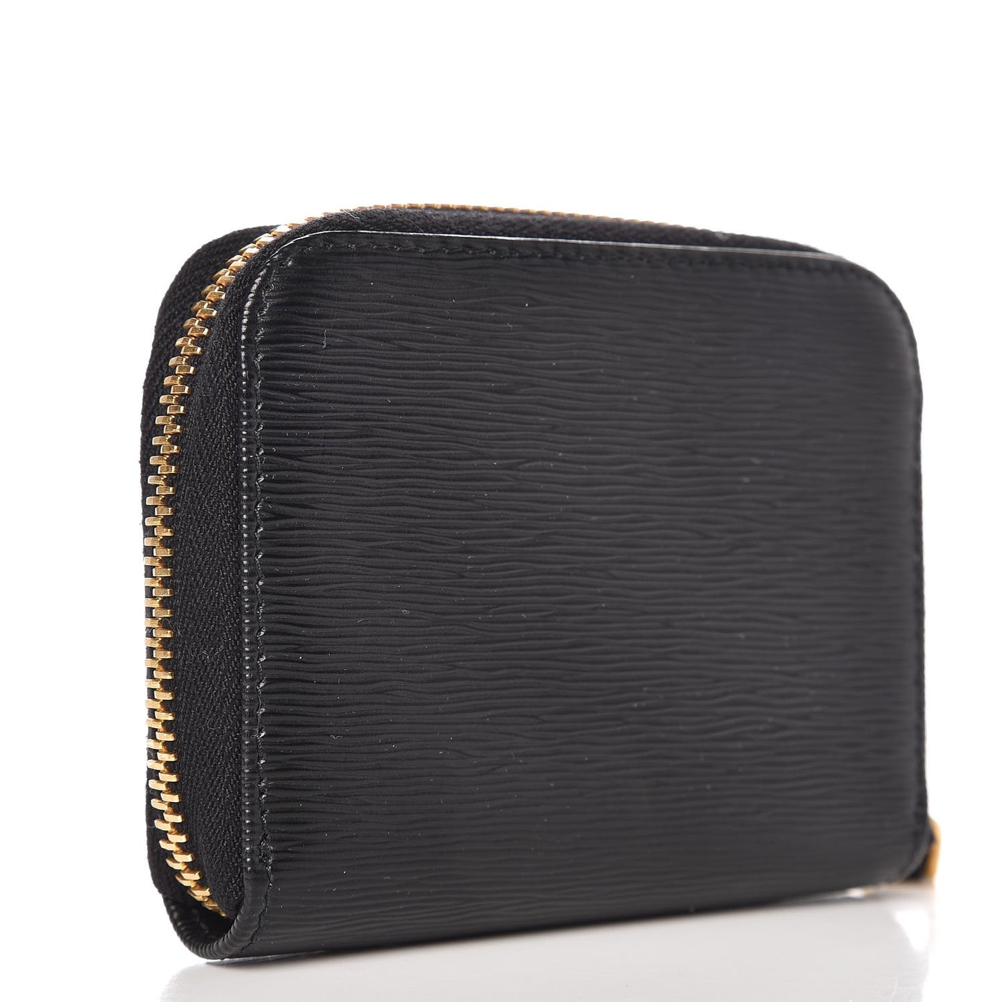 Vitello Move Metal Coin Purse Nero Black