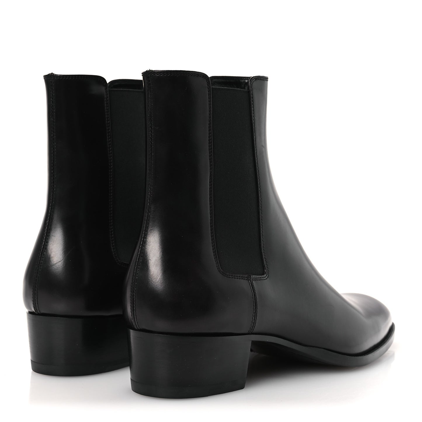Calfskin Mens Wyatt 40mm Chelsea Boots 45 Sparrow Brown