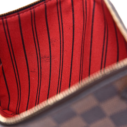 Louis Vuitton Damier Ebene Neverfull MM GM Pochette 8 of 10
