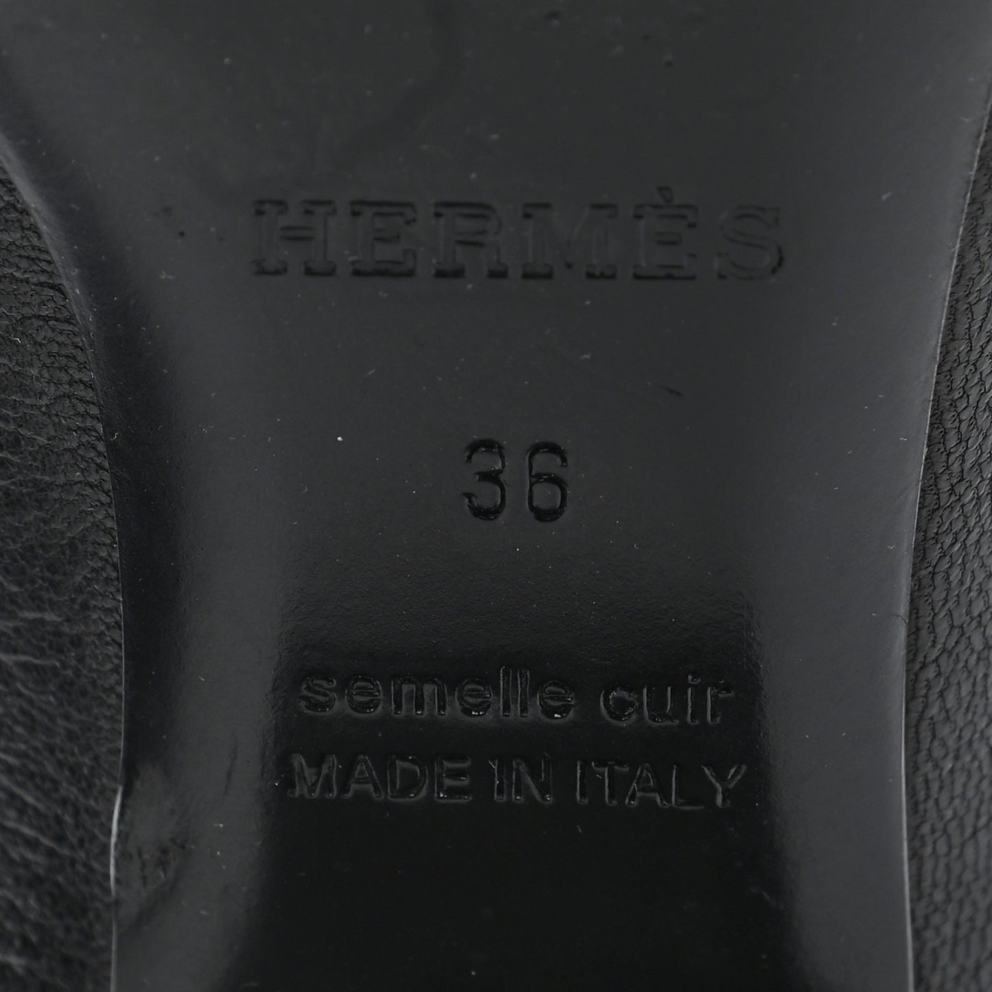 Goatskin Paradis Mules 36 Black