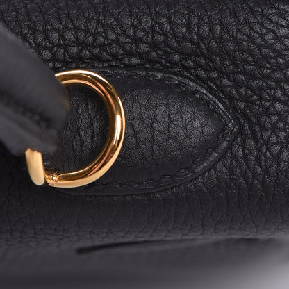 Hermes Togo Kelly Retourne 25 Black 14 of 36
