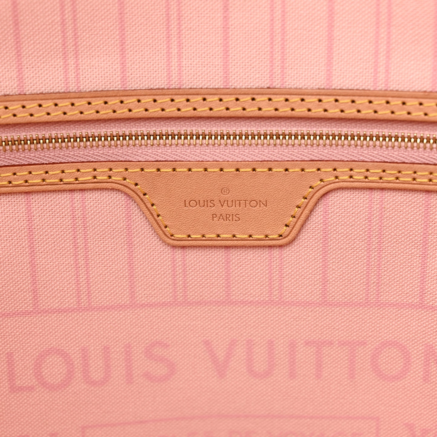 Damier Azur Neo Neverfull MM Rose Ballerine