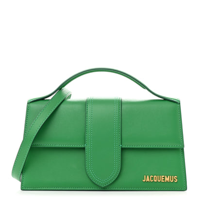 Jacquemus Smooth Calfskin Le Grand Bambino Green 1 of 12