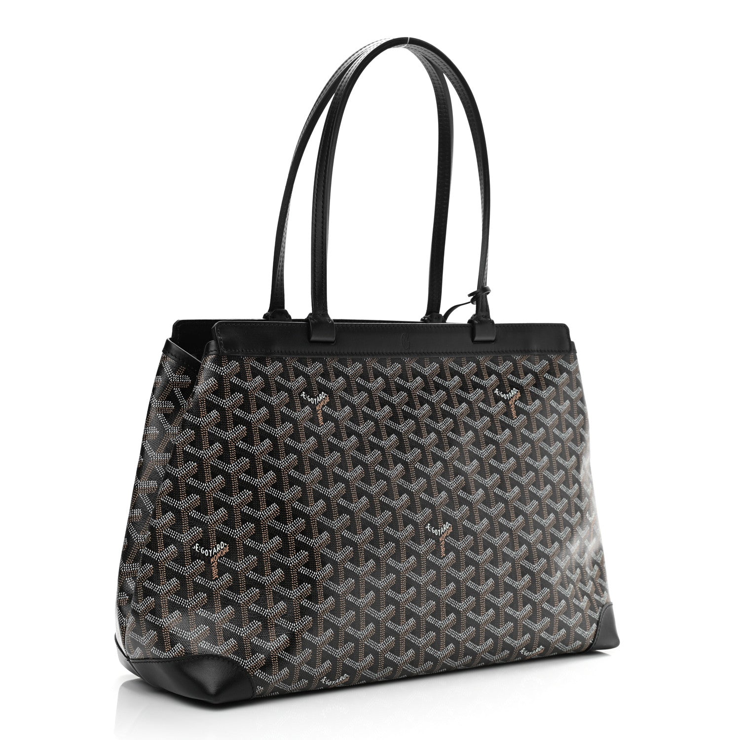 Goyard Goyardine Bellechasse PM Black 3 of 10