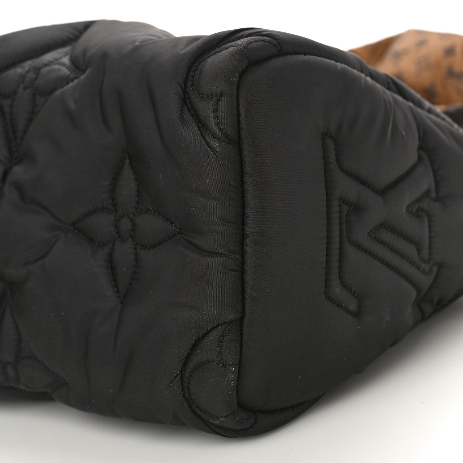 Louis Vuitton Econyl Mini Monogram Pillow Speedy Bandouliere 25 Black 8 of 9