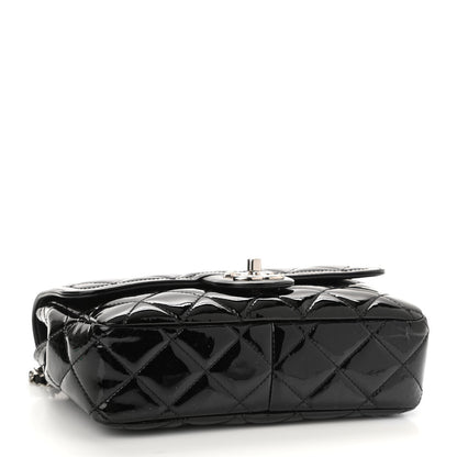 Chanel Patent Quilted Small Coco Shine Flap Black 4 of 11
