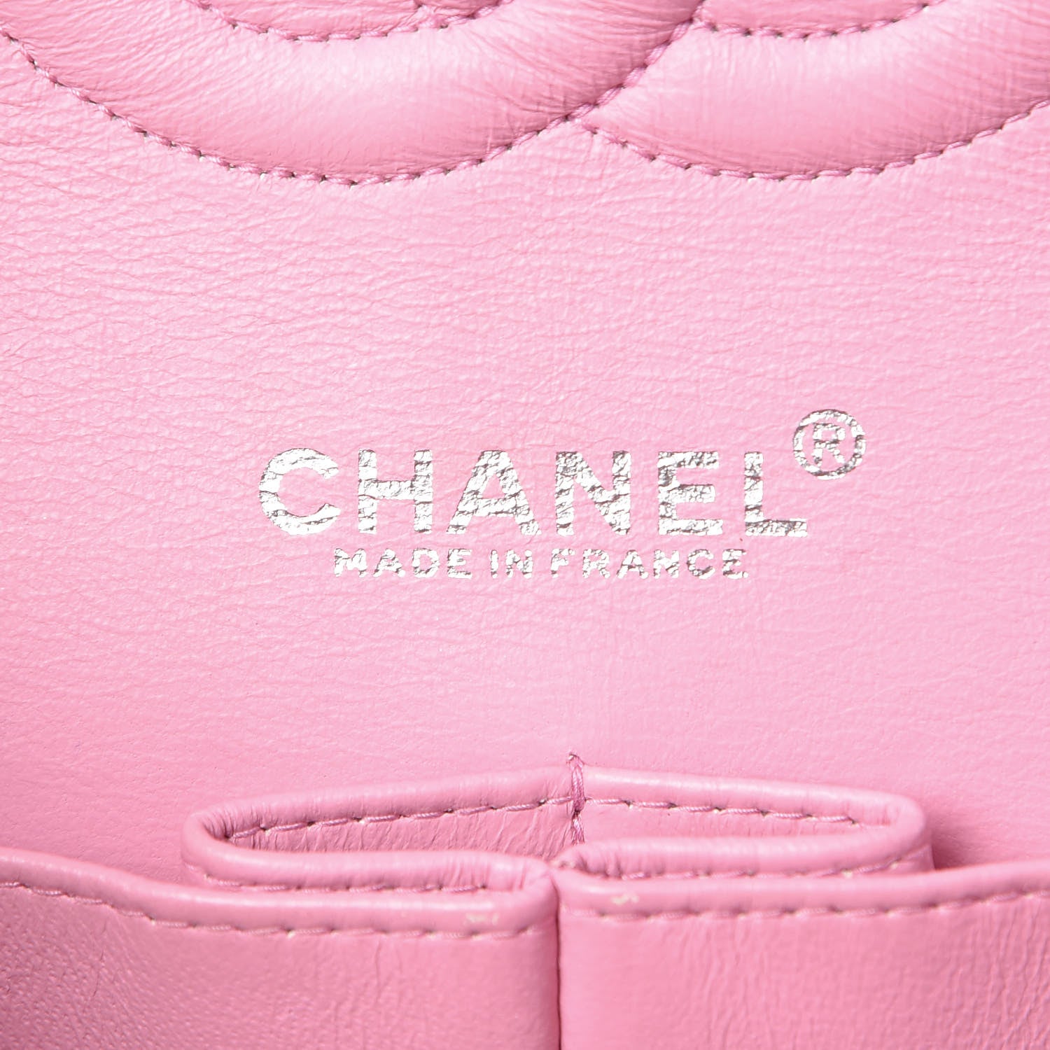 Chanel Jersey Quilted Medium Double Flap Pink 8 of 12