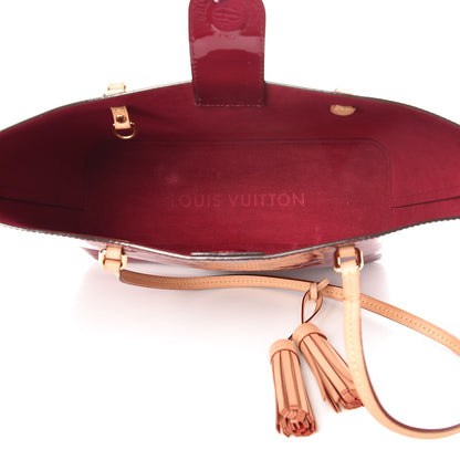 Louis Vuitton Vernis Long Beach PM Magenta 6 of 10
