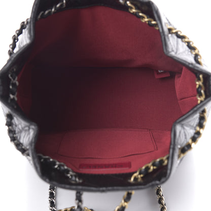Chanel Aged Calfskin Quilted Small Gabrielle Backpack Black 4 of 10