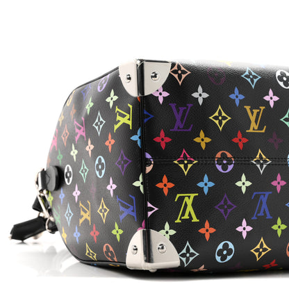 Louis Vuitton LV X TM Monogram Multicolor Speedy Soft 30 Black 8 of 9
